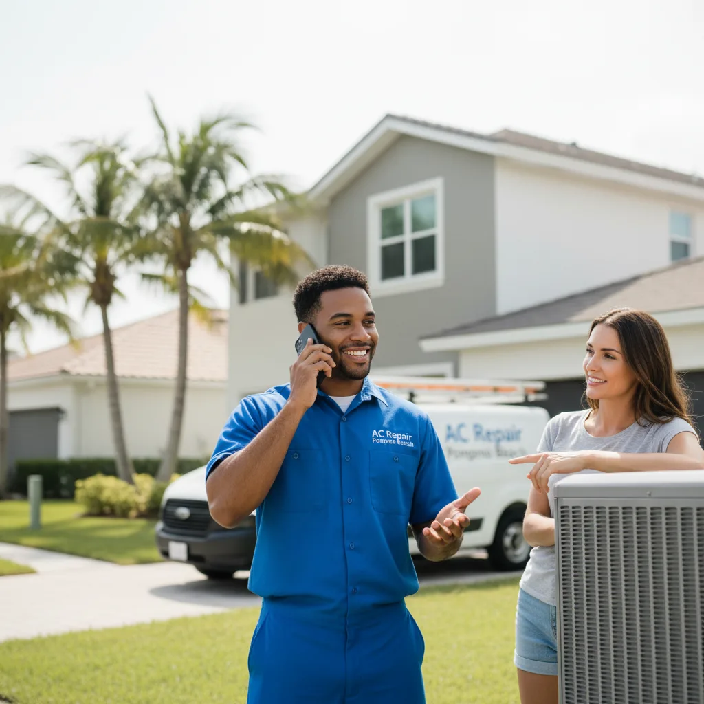 AC Repair Pompano Beach customer support in Lepanto